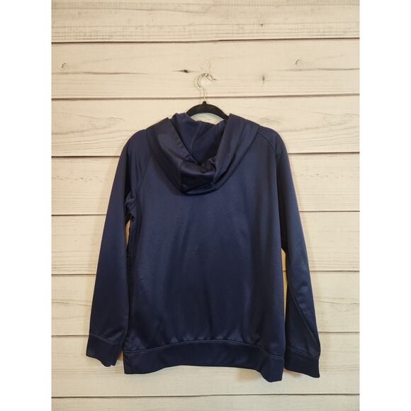 NFL Boys New England Patriots Blue Long Sleeve Pullover Hoodie Sweatshirt XL - Picture 2 of 6